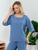 Блузка Сиеста-6 Виотекс ИНДИГО