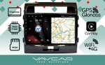 Магнитола для Toyota Land Cruiser 200 2007-2015 (экран климата внизу) - Vaycar VA77-0381 на Android 13, 8-ядер, 4G SIM-слот