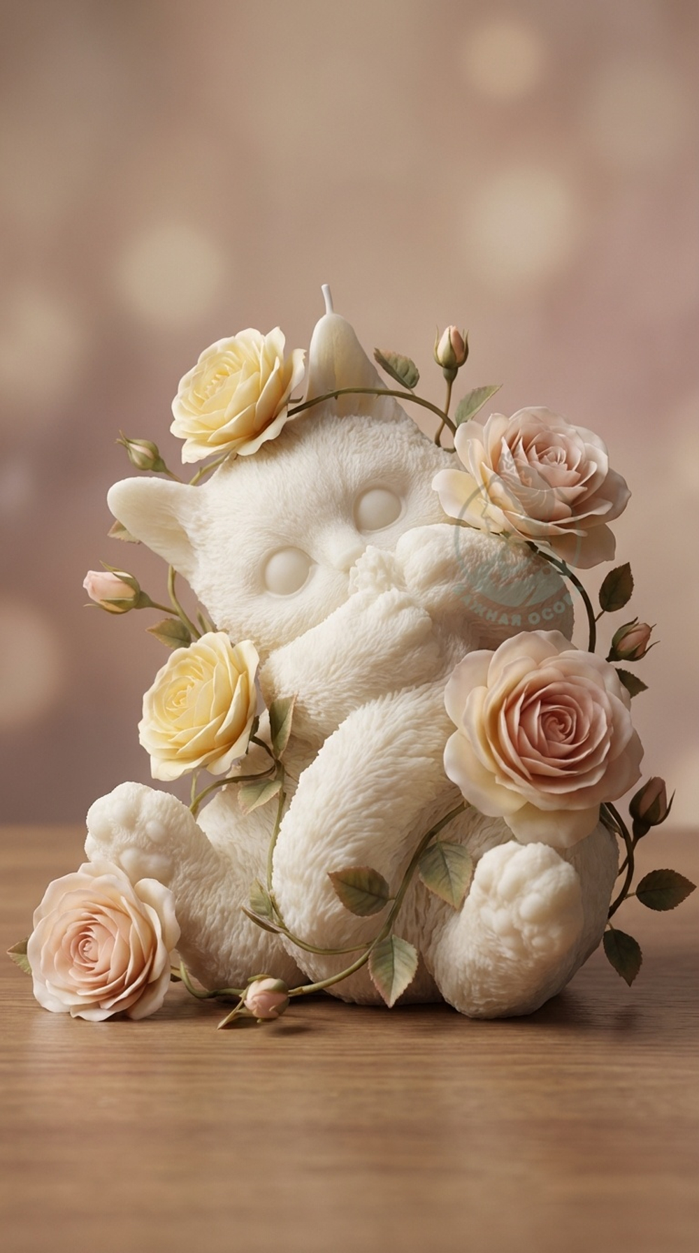 Свеча "Милый котик"