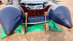 Поворотные колеса для лодок с надувным днищем