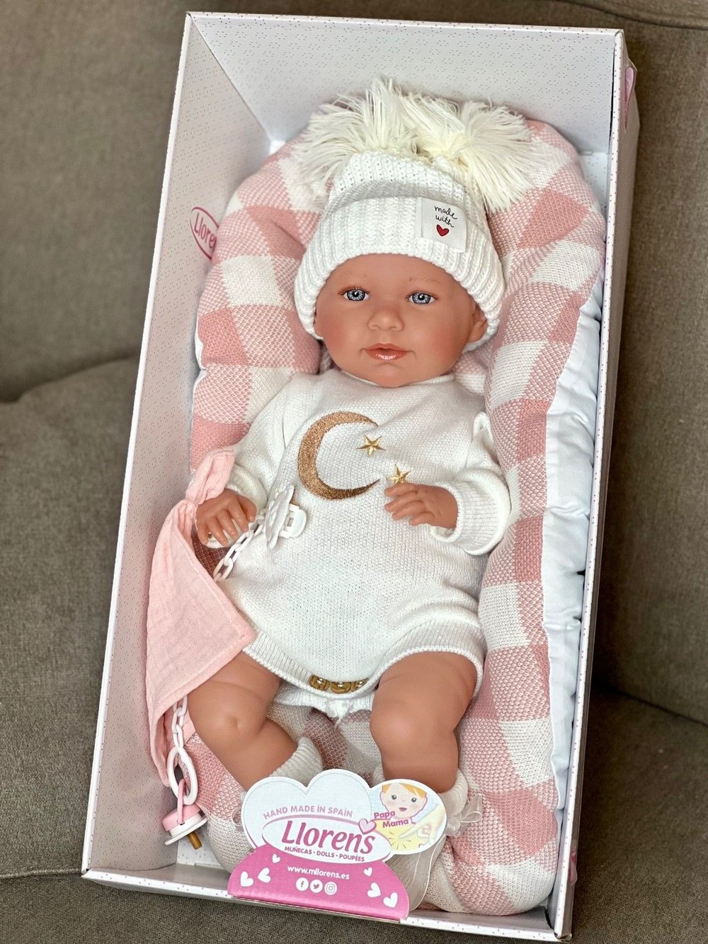 Кукла Llorens мягконабивная 42см Mimi (74034)