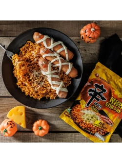 Лапша жареная с сыром Shin Ramyun Stir Fry 680 г (5 пачек)