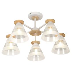 Люстра Rivoli Theothila 9177-305 5 х Е27 60 Вт модерн | Rivoli