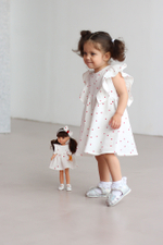 Платье из муслина «Сердечки»