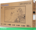 Телевизор LED Yuno 31.5" ULM-32TCS1134 (B)