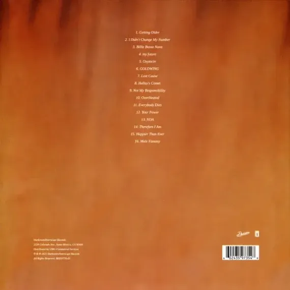 Billie Eilish – Happier Than Ever - LP