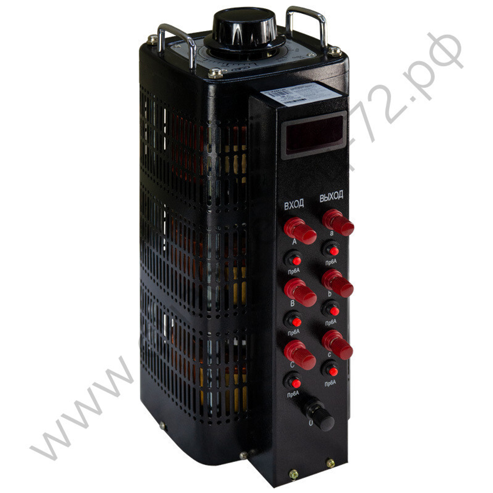 Лабораторные автотрансформаторы Энергия Black Series трехфазные