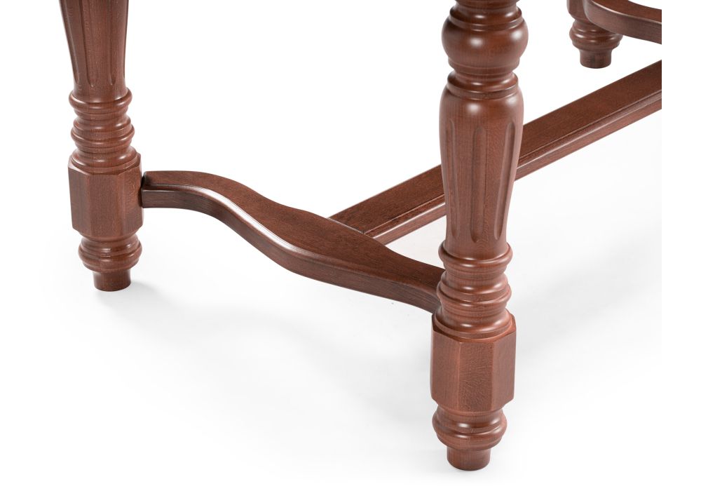 Деревянный стол Шеелит 160(200)х110х75 орех миланский