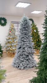 Заснеженная елка «Моника» (Литая хвоя) 180 см / 1,8 м