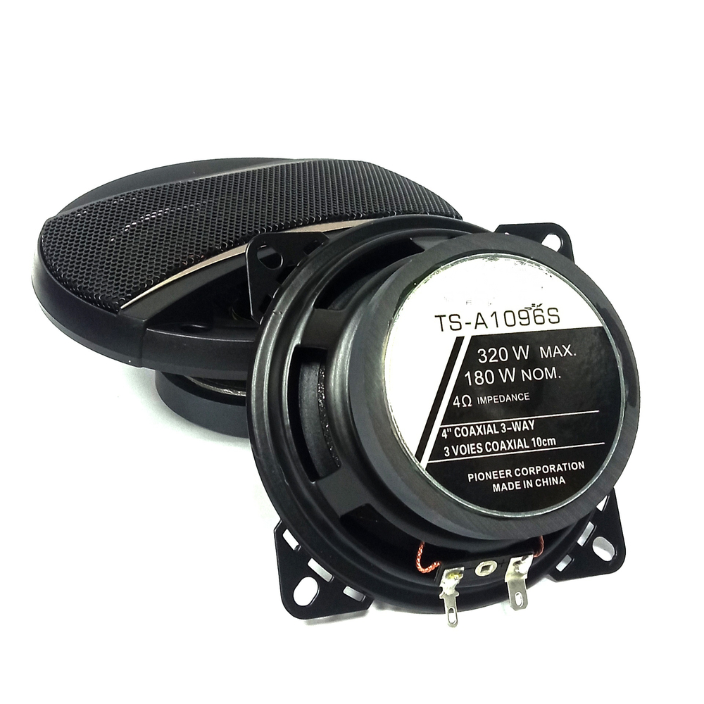 Автоколонки 10см. 3-х полосные с сетками TS-A1096S