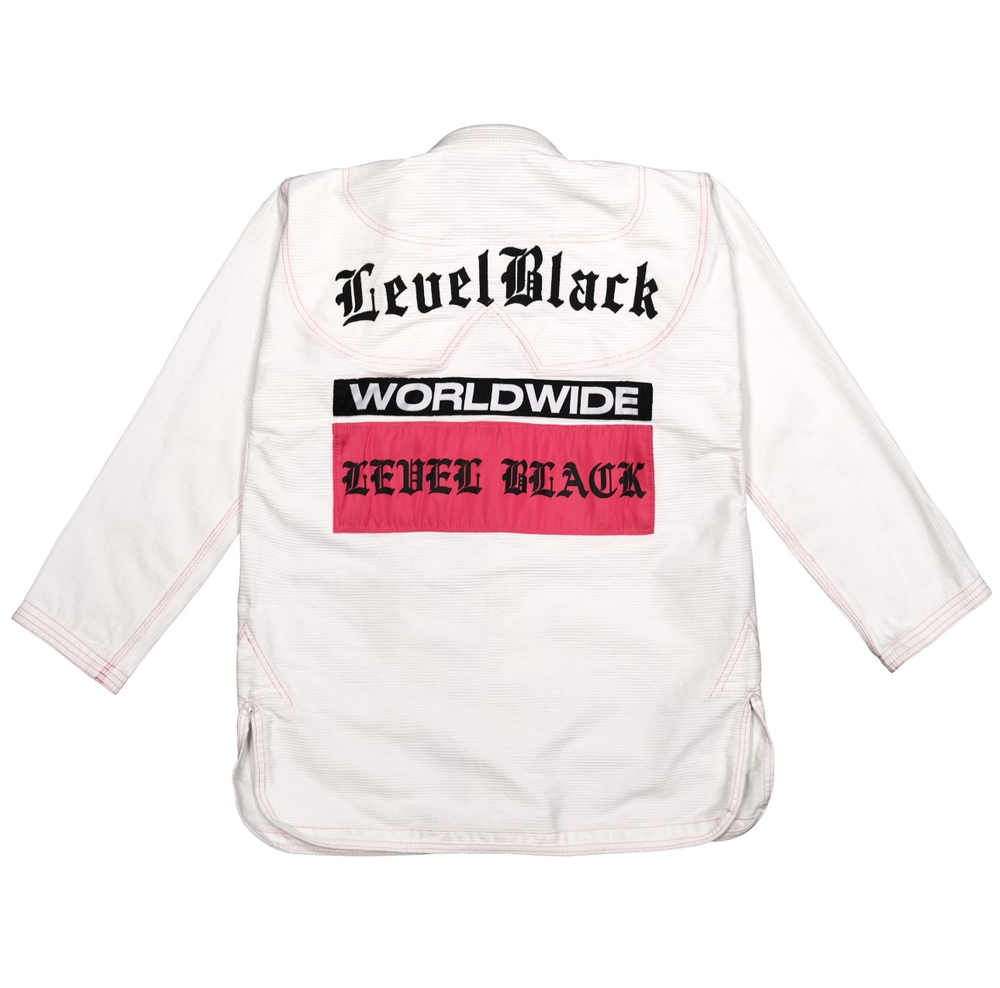 Кимоно Level x Black PINK PYTHON WHITE