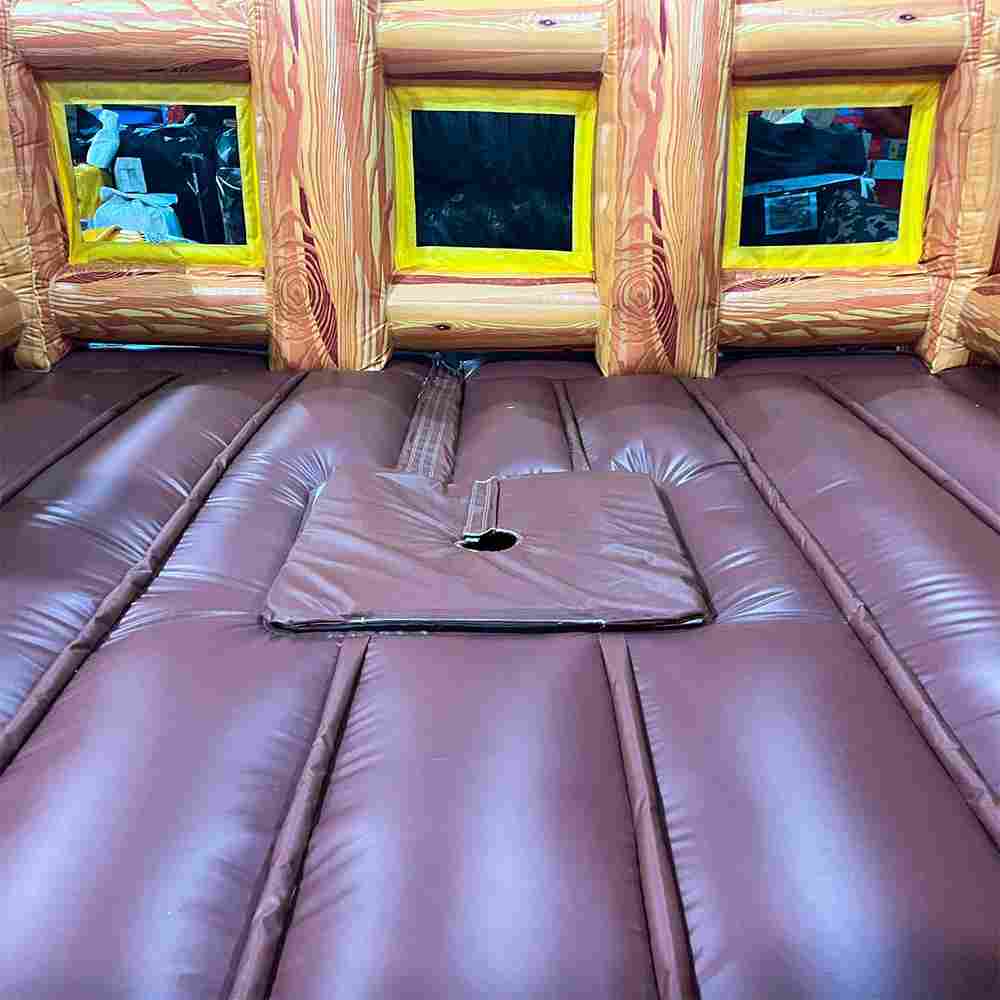 Надувной батут «Лесной Рубеж» для аттракциона Родео, 4*4*2,5 м