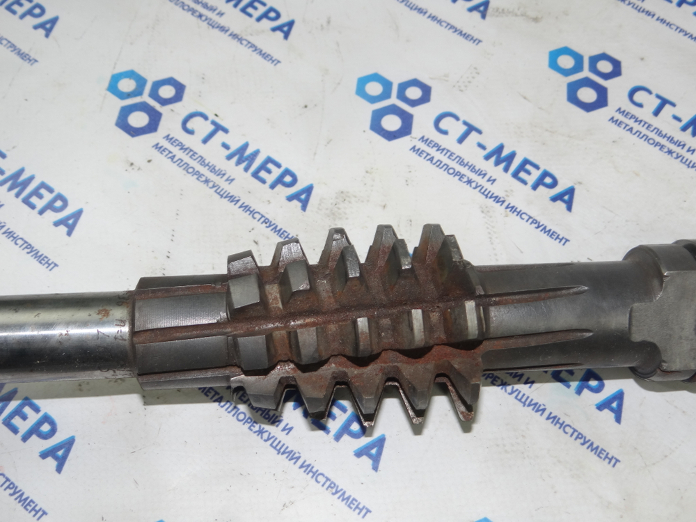 Фреза червячная хвостовая М5 (модуль 5), угол 20°