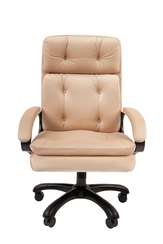 Офисное кресло Chairman 442 Россия ткань T-6 бежевый (черный пластик)