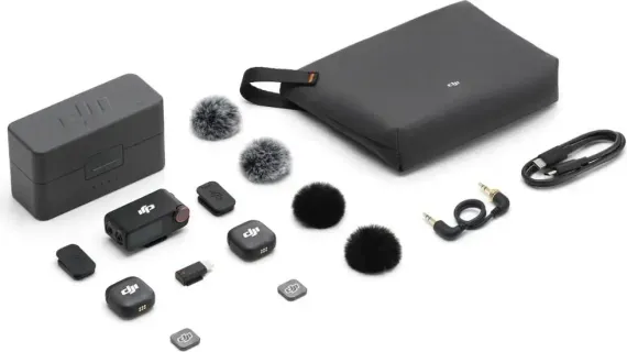Микрофон DJI Mic 3 (2 TX + 1 RX + Charging Case)