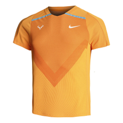 Мужское теннисное поло Nike Dri-Fit Advantage RAFA Court T-Shirt Men - Orange