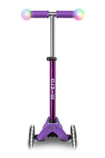 Самокат Mini Micro Deluxe Magic LED сиреневый