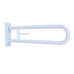 Поручень откидной 800 мм нерж. сталь NOFER 15051.80.F белый