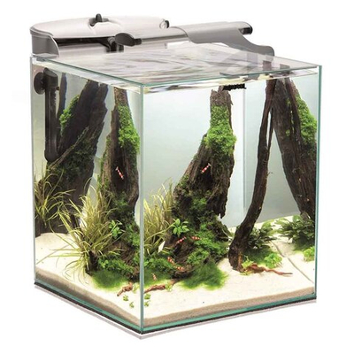 Aquael Fish&Shrimp Set Duo 49л - аквариум кубический с комплектом оборудования (35х35х40 см)