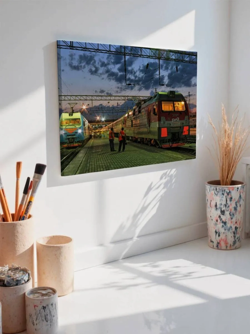 Картина на стену 40 X 50 Поезд