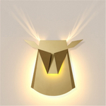 Wall design lamp Deer  (Gold)