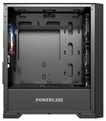 Корпус mATX Powercase ByteFlow Micro Black