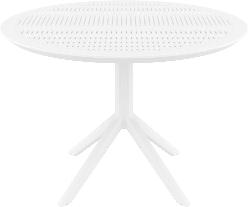Комплект пластиковой мебели Siesta Contract Sky Ø105 Air, белый
