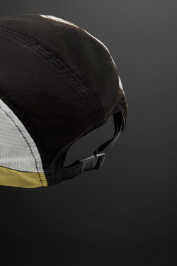 ZARA КЕПКА В СТИЛЕ КОЛОР-БЛОК, СВЕТЛО-ЗЕЛЕНЫЙ