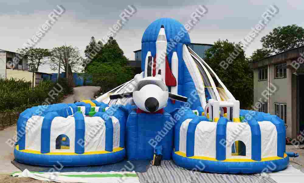 Надувной батут "Настоящий пилот"