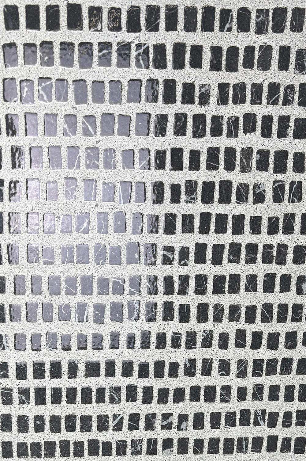 Керамогранит, Creanza, BIERZO BISAZZA BLACK, 1200x600 мм, матовая с 3D-глазурью