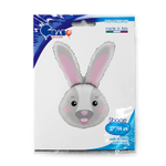 Фольгированный шар-фигура «Голова зайца», 94 см