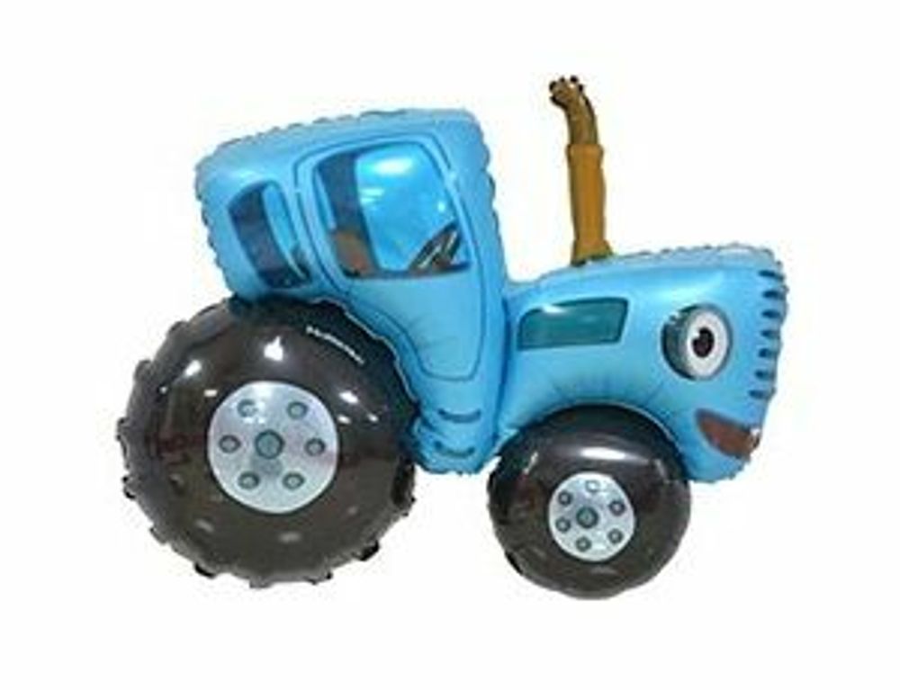 ФИГУРА Синий трактор 3D
