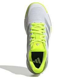 Женские кроссовки для Падел Adidas Crazyquick Lightstrike Padel W - lucid lemon/silver metallic/wonder silver