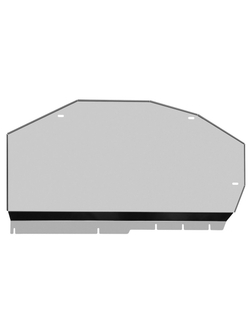 Защита бака (с креп.) для VOYAH Passion (2022-н.в.) 1.5 гибрид AT 4WD (алюминий, 3 мм)  NLZ.106.07.630A