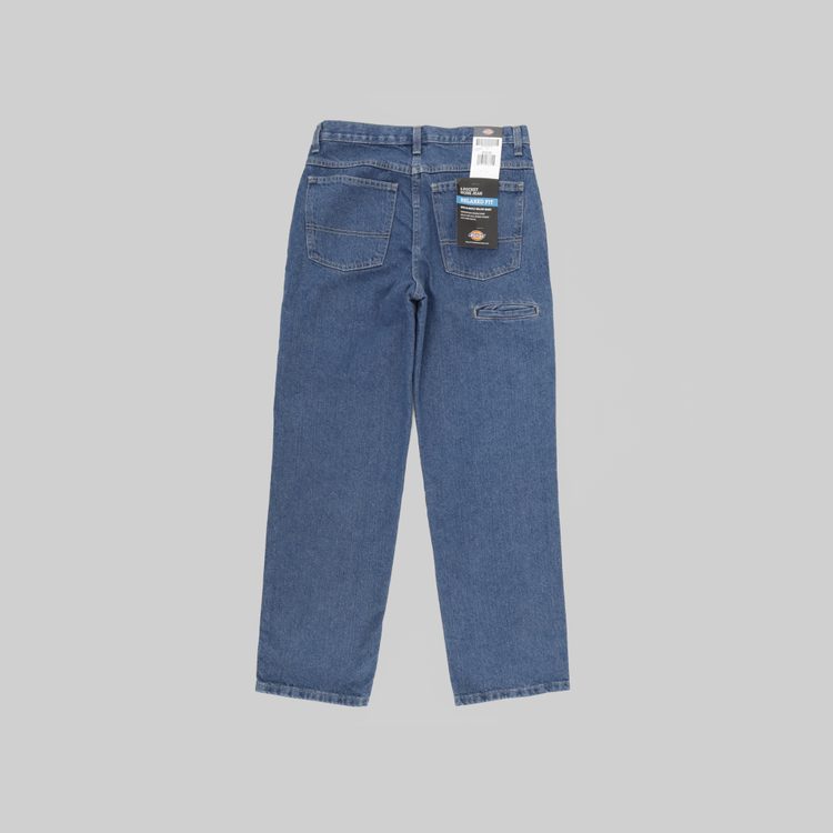 Джинсы мужские Dickies Double Knee Relaxed Fit Denim Jeans артикул:15293 - купить в магазине Дайс