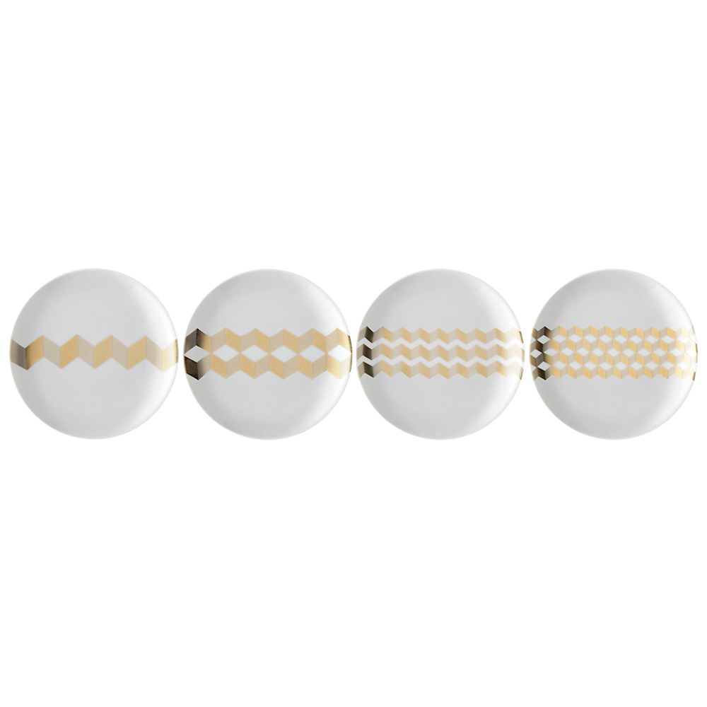 Набор блюдец Signature, Chevron, Ø16 см, 4 шт.