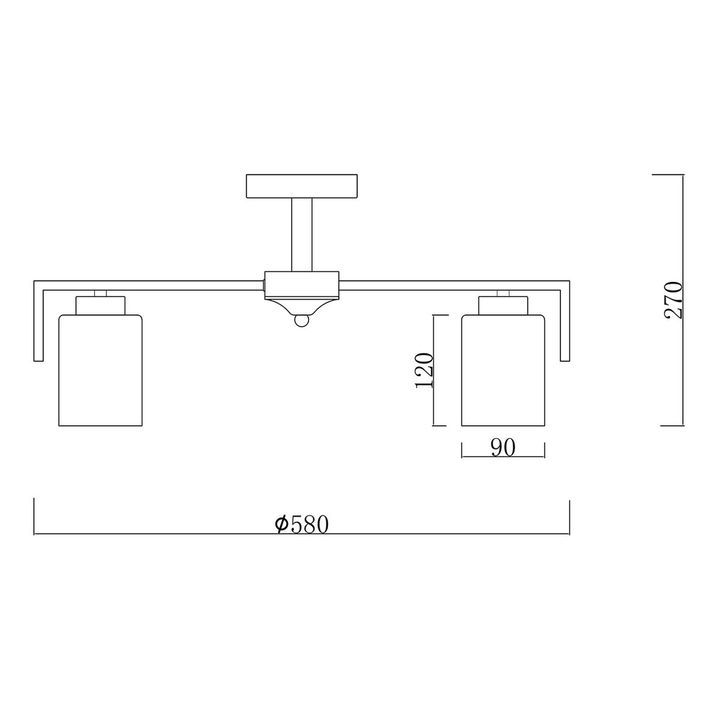 Потолочная люстра Escada Style 1142/5P Gold