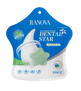 Ranova Лакомство для кошек Звёздочка для зубов с курицей и ячменем, 6гр.