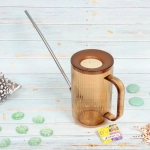 Лейка для растений 1л «Niagara Falls» с прикорневым поливом, медовый ДоброСад