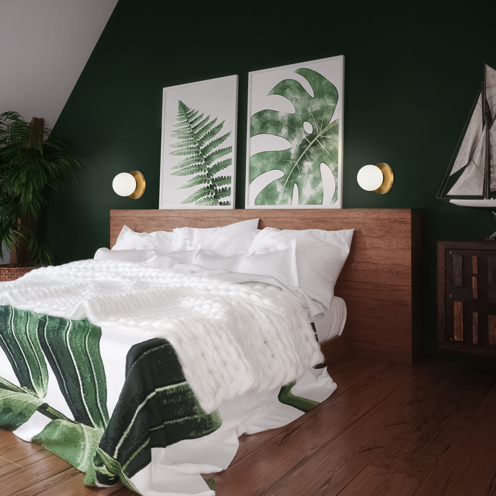 Настенный светильник (бра) Freya FR5125WL-01BS