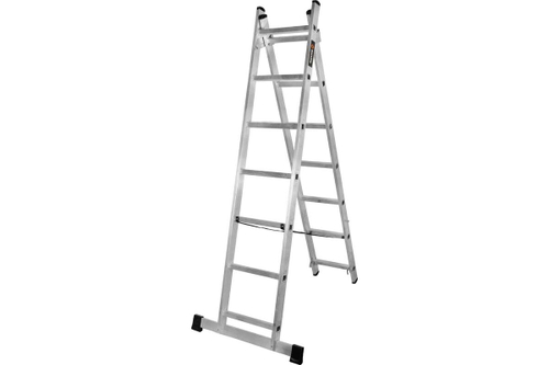 Лестница алюминиевая двухсекционная ЛА 2х7 Вихрь