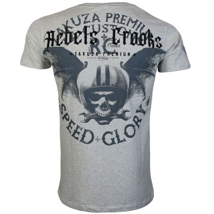 Футболка светло-серая Yakuza Premium 3613-3