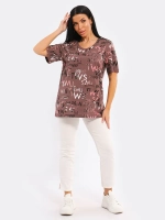 Футболка женская большие размеры