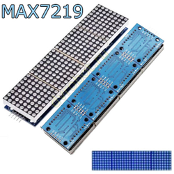 Матрица 32*8 MAX7219 - Синий