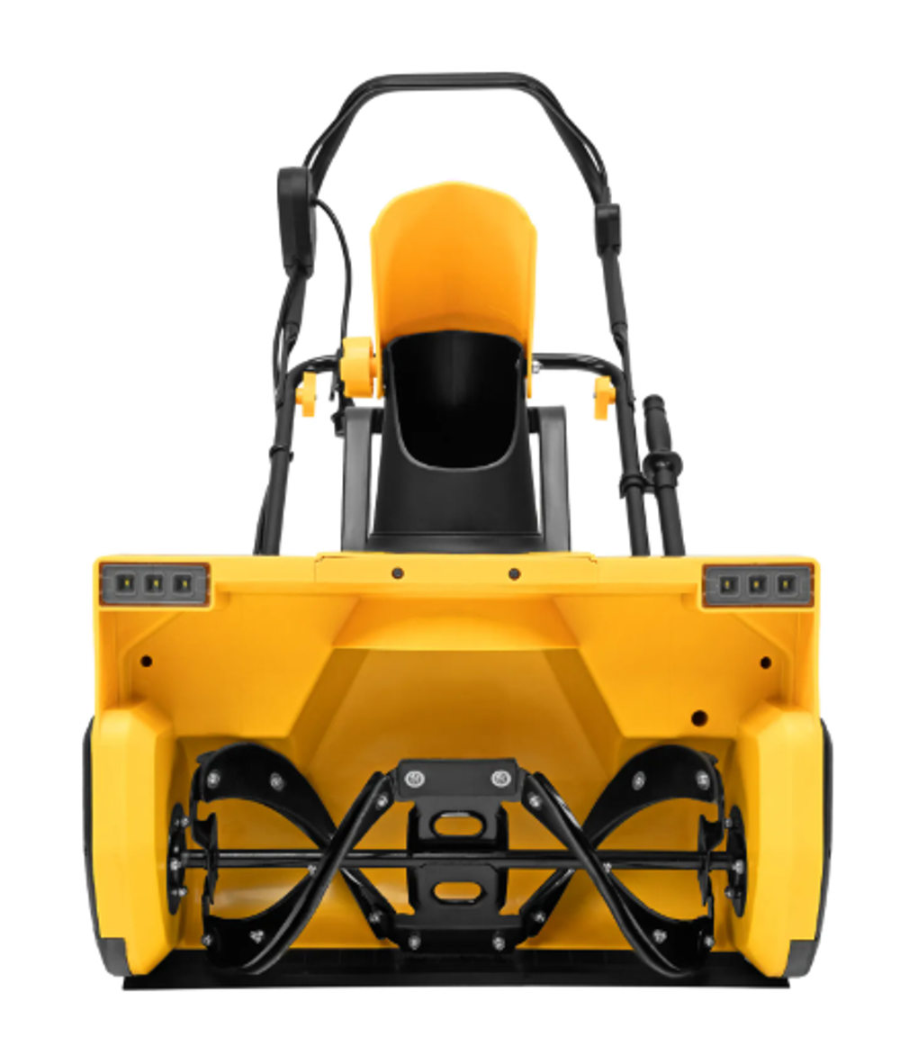 Электрическая снегоуборочная машина ESB-560-M, 2,5 кВт, металлический шнек, LED фара Denzel