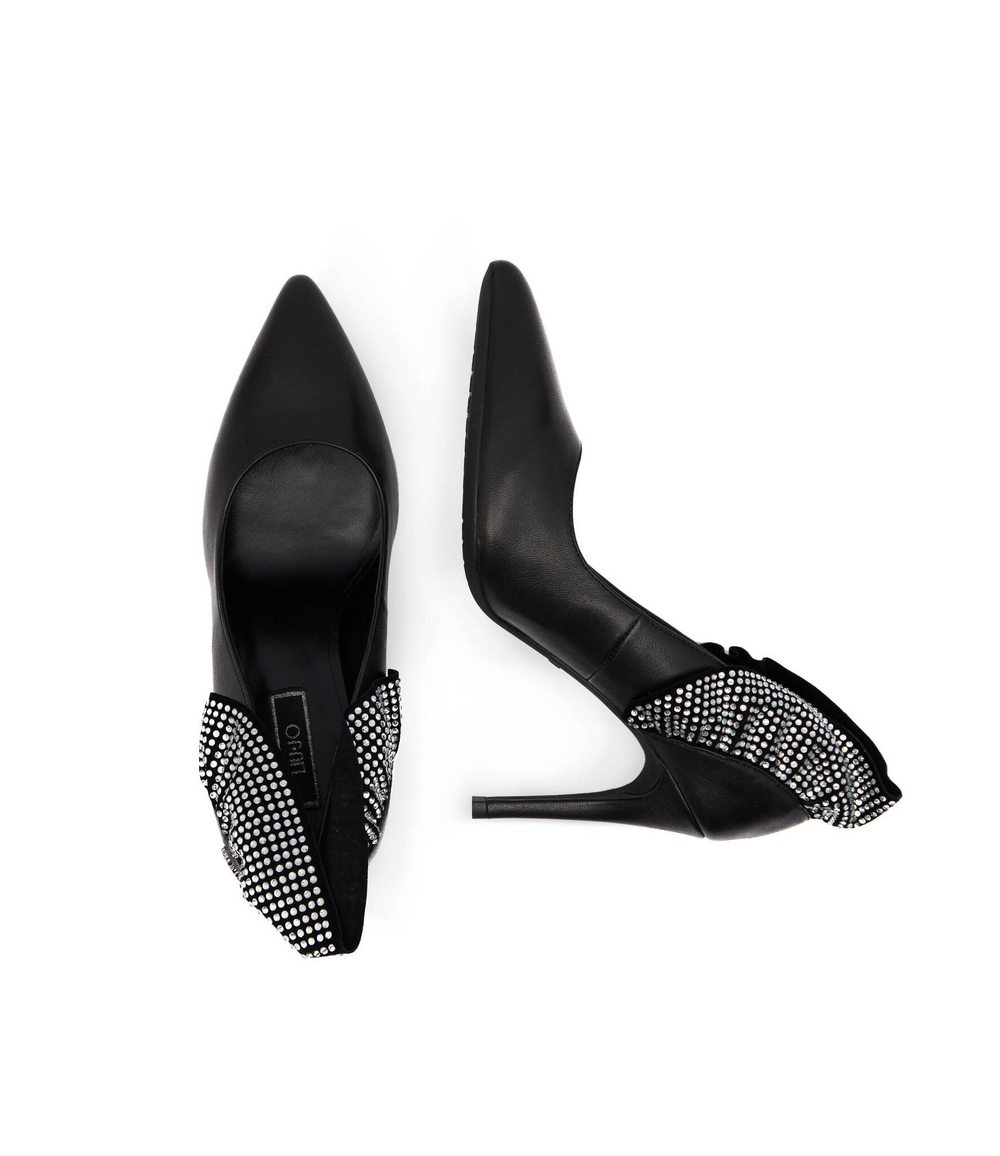 Кожаные туфли на шпильках Liu Jo - черный(SF2005 PX149)