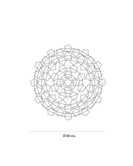 Люстра “Толбот” со стеклом “Autumn”