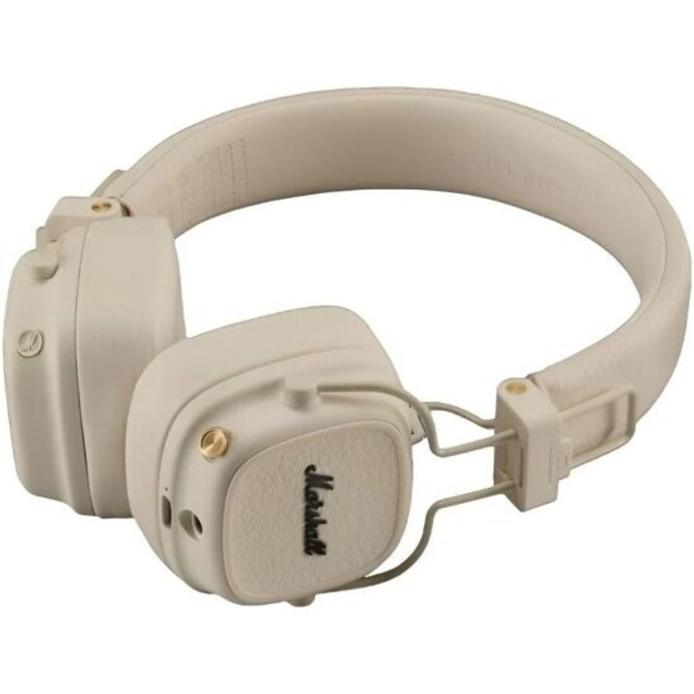 Наушники Marshall 5 Major Cream, беспроводные, накладные, мягкие амбушюры
