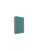 Шкаф распашной 120х50х210 с ящиками Birmingham 7