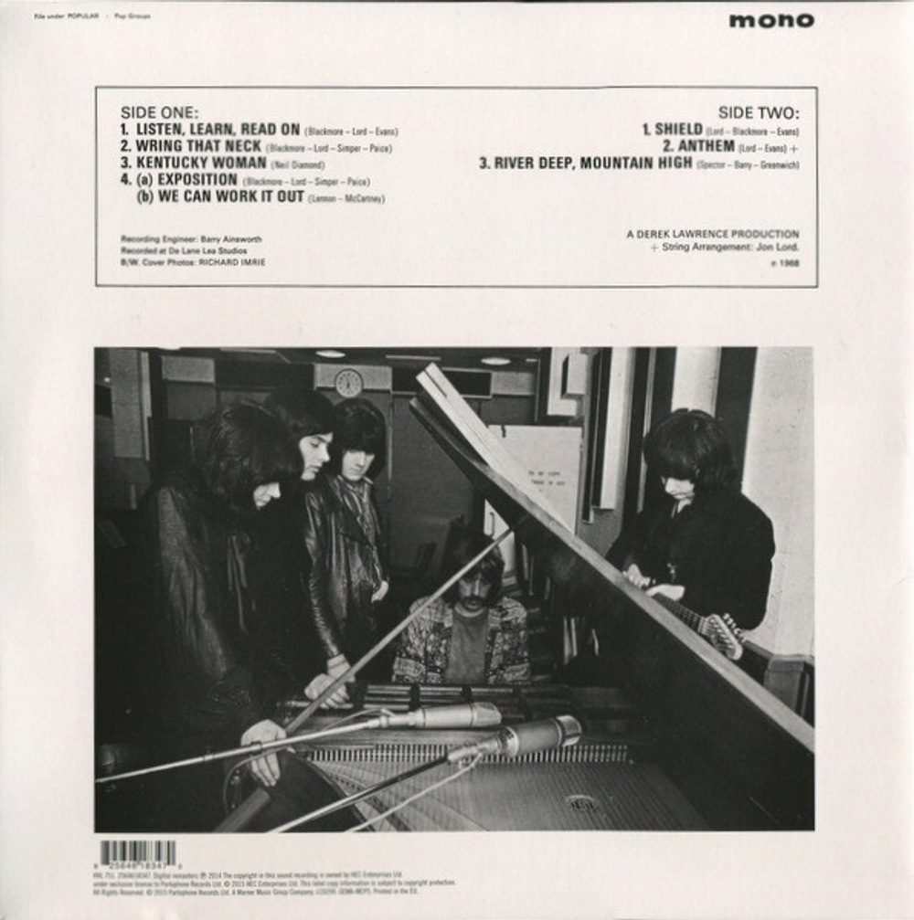 Deep Purple - The Book Of Taliesyn (Европа 2015г.)